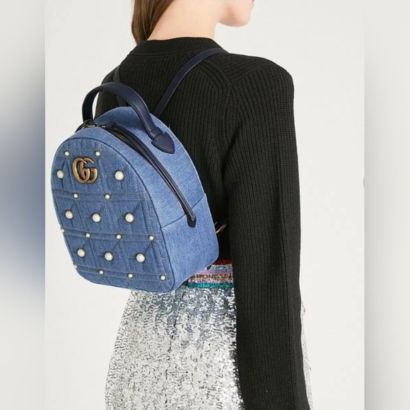 βSOLDβ π Gucci Marmont Backpack π - Picture 2 of 16
